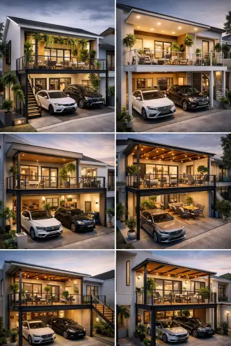 Mezannine Teras Rumah Keren di Pancoran Mas